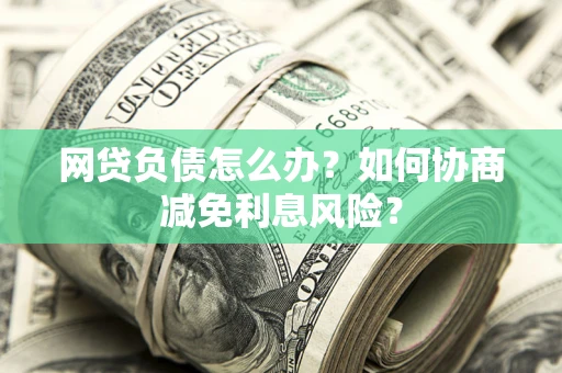 济南网贷负债怎么办？如何协商减免利息风险？
