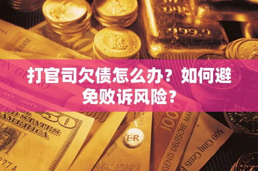 济南打官司欠债怎么办？如何避免败诉风险？
