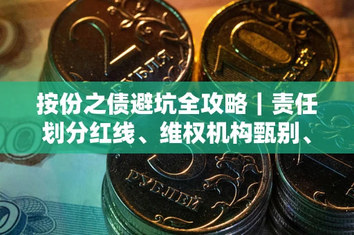 济南按份之债避坑全攻略｜责任划分红线、维权机构甄别、纠纷处理全流程拆解