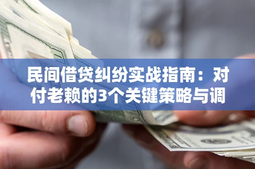 济南民间借贷纠纷实战指南：对付老赖的3个关键策略与调解盲区解析