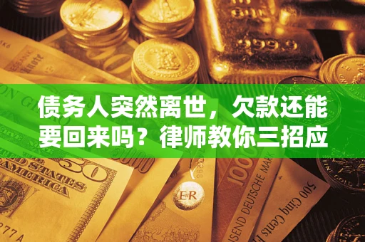 济南债务人突然离世，欠款还能要回来吗？律师教你三招应对