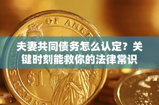 济南夫妻共同债务怎么认定？关键时刻能救你的法律常识