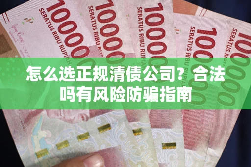 济南怎么选正规清债公司？合法吗有风险防骗指南