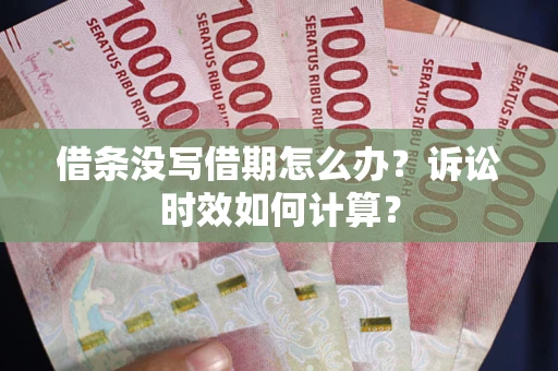 济南借条没写借期怎么办？诉讼时效如何计算？